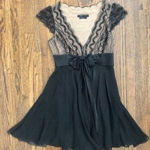 BCBG mini babydoll dress